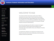 Tablet Screenshot of iiie.net